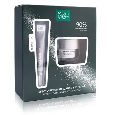 Trusa Platinum Crema Vital age piele normala + Gel Colagen Lift Shots Cadou 2025, Martiderm | 1 set