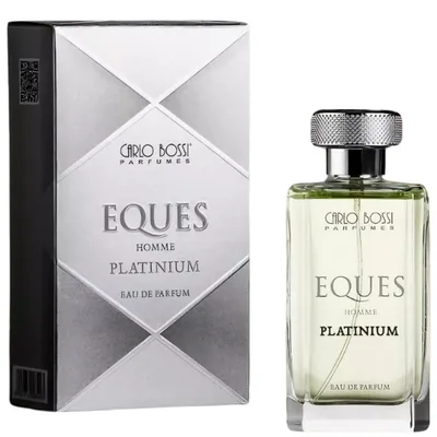 Apa de parfum pentru barbati Eques Platinium, Carlo Bossi | 100 ml