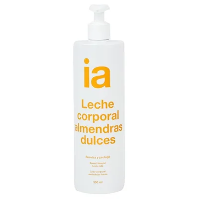 Lapte de corp cu migdale dulci, Interapothek | 500 ml