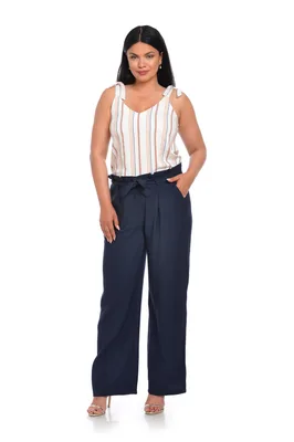 Bluza vara cu bretele DV22BL41 crem/dungi, Dress to Impress | marimea 38