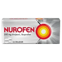 Nurofen 200 mg, Reckitt Benkiser | 12 drajeuri