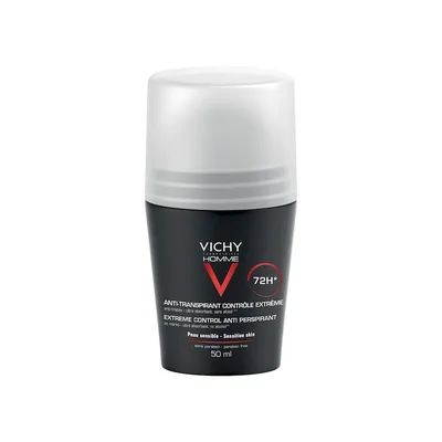 Vichy Homme Deodorant roll-on control extrem 72h | 50 ml