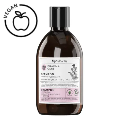 Sampon Pharma Care impotriva caderii parului cu Brusture si Biotina, Green Pharmacy | 500 ml