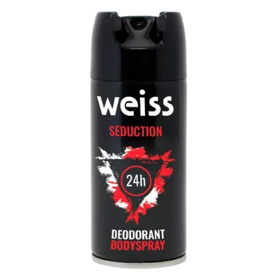 Deodorant pentru barbati Weiss Seduction, Arom | 150 ml
