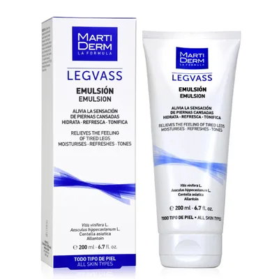 Emulsie pentru picioare obosite Legvass, Martiderm | 200 ml
