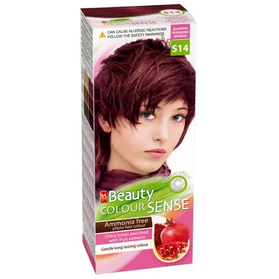 Vopsea de par S14 - Rosu Cireasa, MM Beauty Colour Sense