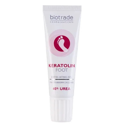 Gel exfoliant pentru picioare cu 40% uree Keratolin Foot | 15 ml
