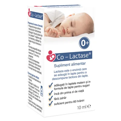 Picaturi pentru sugari Co-Lactase, Maxima HealthCare Ltd | 10 ml
