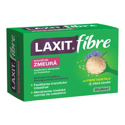 Laxit Fibre cu aroma de zmeura, Fiterman Pharma | 20 plicuri