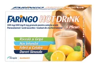 FARINGO HOT DRINK 500 MG/200 MG/4 MG X 8