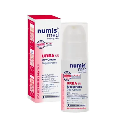 Crema de zi cu uree 5% si Hyaluron, Numismed | 50 ml