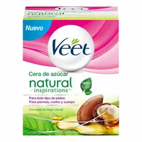 Cremă Epilatoare pentru Corp Veet Cera Tibia Natural Ulei de Argan Zahăr 250 ml