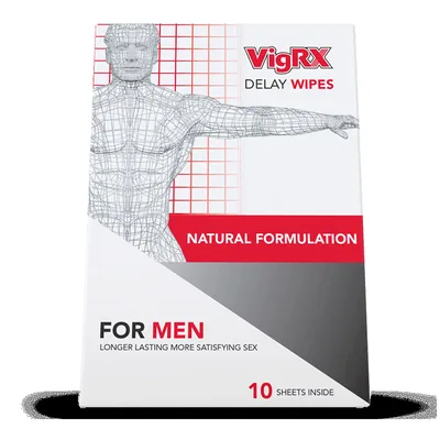 VigRX Delay Wipes - sevetele pentru intarzierea ejacularii - 10 servetele VDW10L