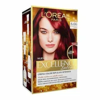 Vopsea Permanentă Excellence Intense L'Oreal Make Up Intensyvi raudona