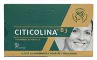 CITICOLINA + B3 - capsule pentru afectiuni ale creierului - 30 cps