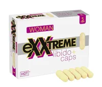HOT eXXtreme Libido - capsule afrodisiace pentru femei - 5 cps HEL5L