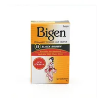 Vopsea Permanentă Bigen 58 Black Nº58 Black Brown (6 gr)