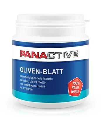 Panactive Oliven-Blatt - pentru un sistem cardio-vascular sănătos - 90 cps PAO90L