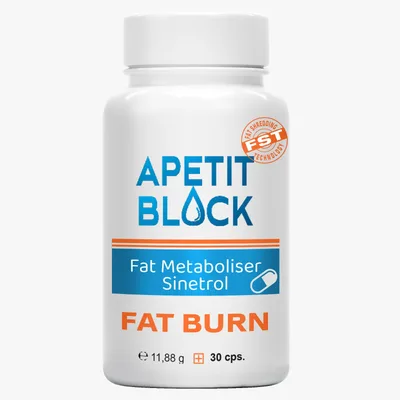 2 x Apetit Block Fat Burn - capsule pentru pierderea in greutate - 60 cps ABB60L
