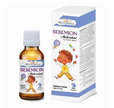 Medicinas Bebemicin + 4  - abiotic natural - 30 ml