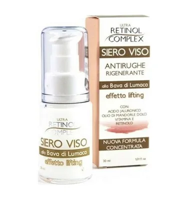Retinol Complex - ser antirid regenerator cu extract de melc - 30 ml