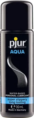 Lubrifiant pe bază de apă, pjur, AQUA, sticlă 30 ml