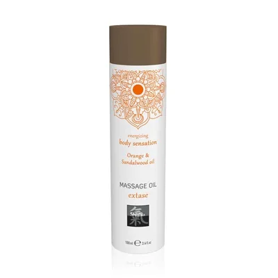 Ulei masaj, Shiatsu, portocală și lemn de santal, 100ml