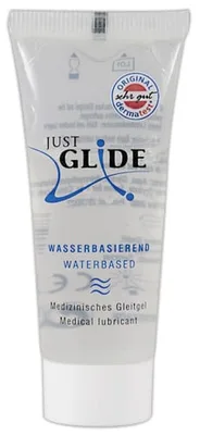 Lubrifiant pe bază de apă, Orion, Just Glide, 20 ml, vegan