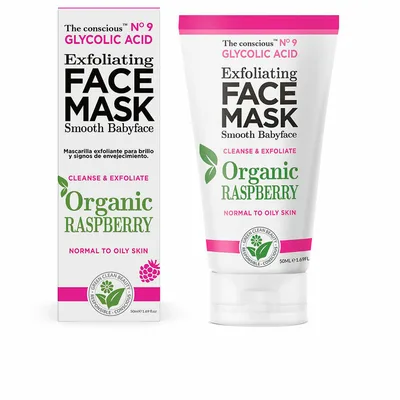 Mască de Față The Conscious Glycolic Acid Zmeură (50 ml)