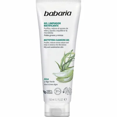 Gel de Curățare pentru Față Babaria Finisare matifiantă (150 ml)