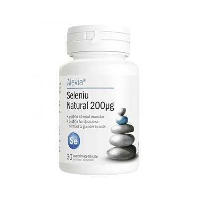 SELENIU NATURAL 200µg 30CPR
