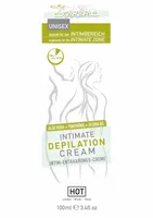 Cremă depilatoare intimă, Hot, Intimate, alb