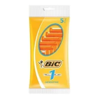 Aparat de ras manual, Bic, Classic, portocaliu, pachet 5 bucăți