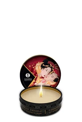 Lumânare masaj, Shunga, Romance, căpșuni