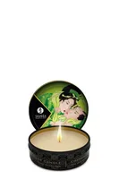 Lumânare masaj Shunga Zenitude, ceai verde exotic, 30 ml