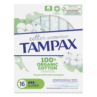 Tampoane Super ORGANIC Tampax Tampax Organic Super (16 uds) (16 Unități)