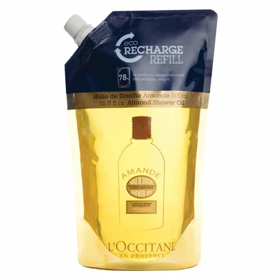 Ulei de duș, L'Occitane, Almendra, 500 ml, refill