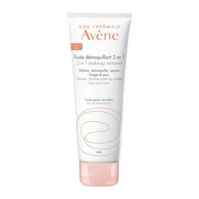 Demachiant facial, Avene, AVE0300220, 3-in-1, 200 ml