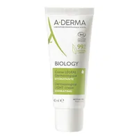 Cremă hidratantă, A-Derma Biology, Light, 40 ml, vegan, fără parfum