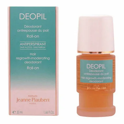 Deodorant roll-on, Jeanne Piaubert, Deopil, alb, 50 ml