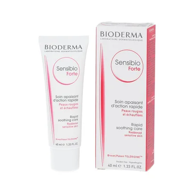 Cremă calmantă, Bioderma, Sensibio Forte, 40 ml, ten sensibil