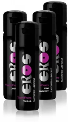 Lubrifiant pe bază de apă, Eros, Tasty Fruits, cireșe, 100ml