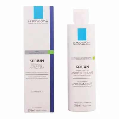 Șampon exfoliant, La Roche-Posay, Kerium, 200 ml