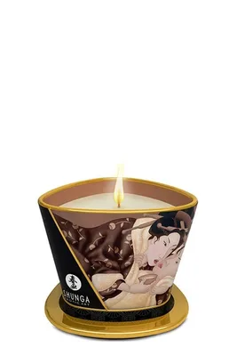 Lumânare masaj, Shunga, Chocolate, 170 ml
