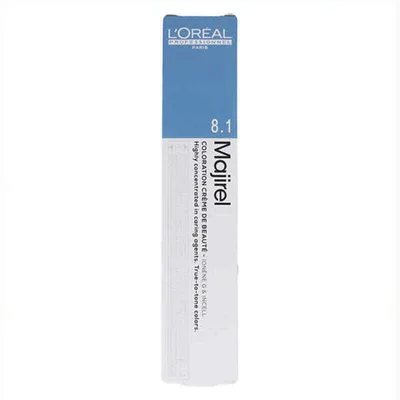 Vopsea permanentă păr, L'Oréal Professionnel, Majirel Cool Inforced, blond deschis cenușiu, 50 ml