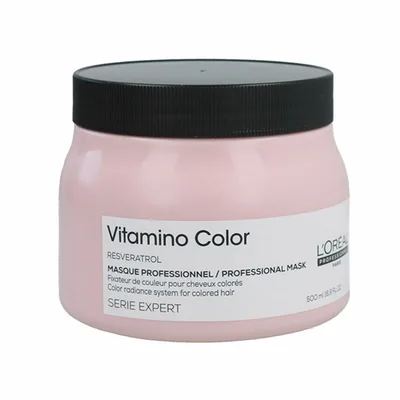 Masca de păr L'Oreal, Vitamino Color, par vopsit, 500 ml