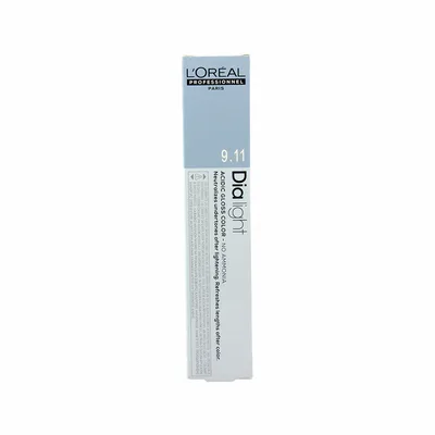 Vopsea fără amoniac, L'Oréal Professionnel Paris, Dia Light, 50 ml, blond foarte deschis cenușiu irizat