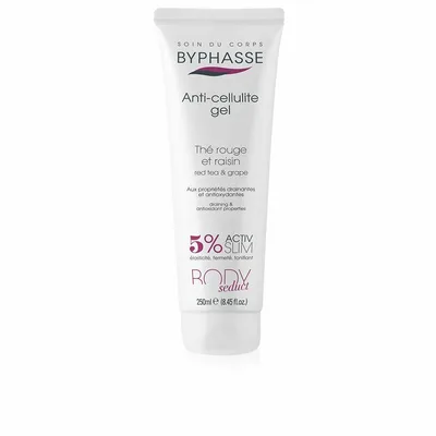 Gel Anti-Celulită Byphasse Body Seduct Nori struguri Ceai roșu (250 ml)