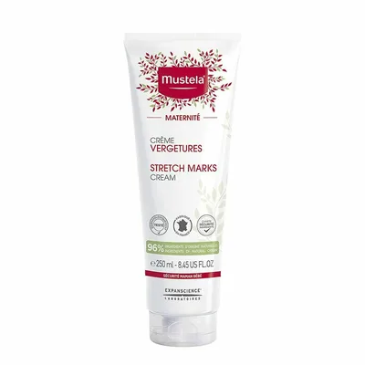 Cremă antivergeturi Mustela Maternite, 250 ml, albastră
