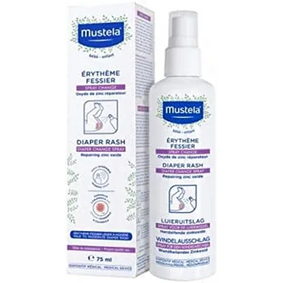Spray anti-roșeață, Mustela, bebeluși, 75 ml